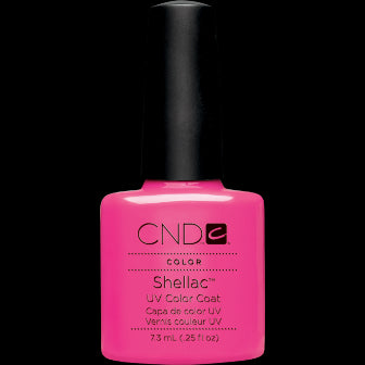 CND Shellac "Hot Pop Pink"