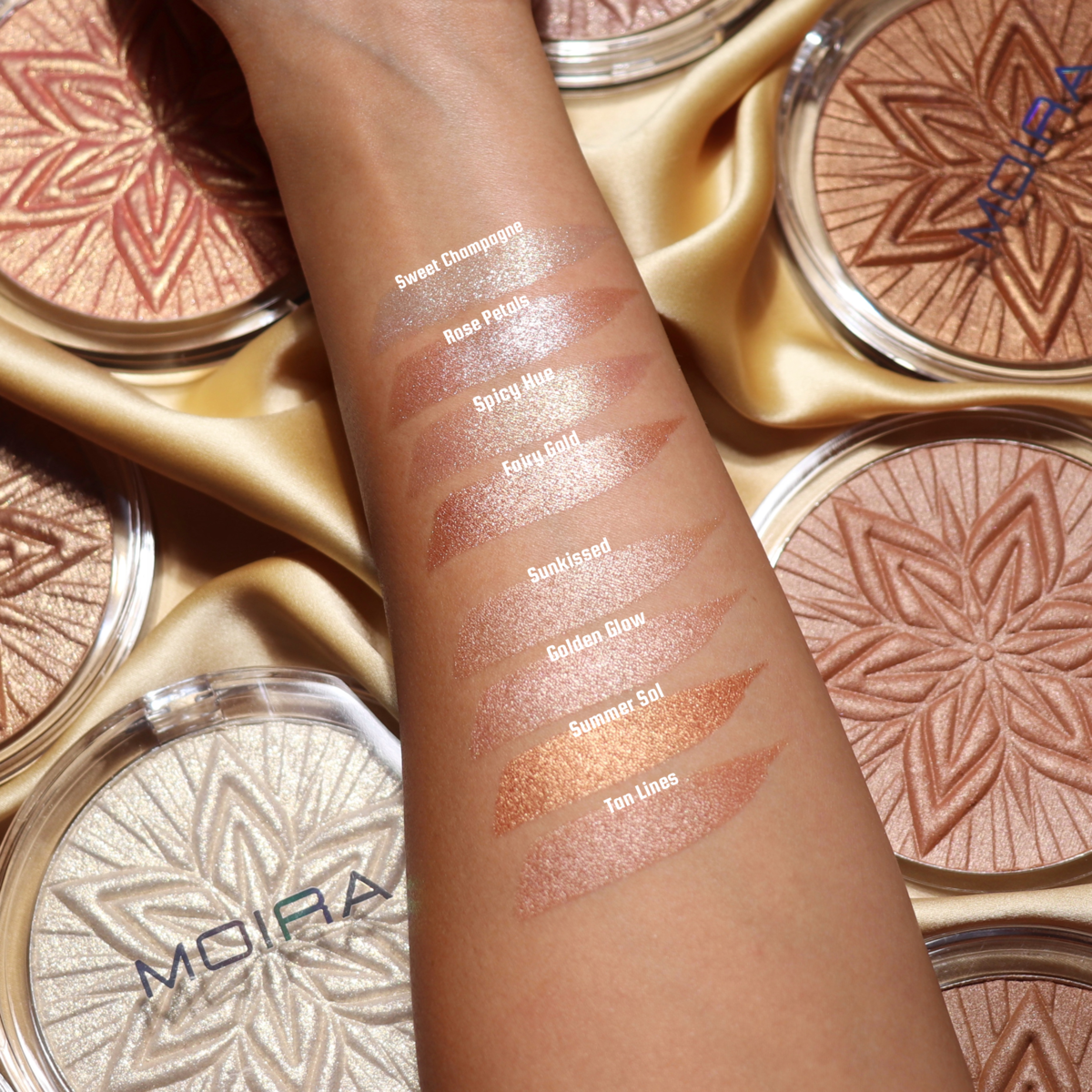 Moira Beauty - Sun Glow Face & Body Bronzer Tan Lines