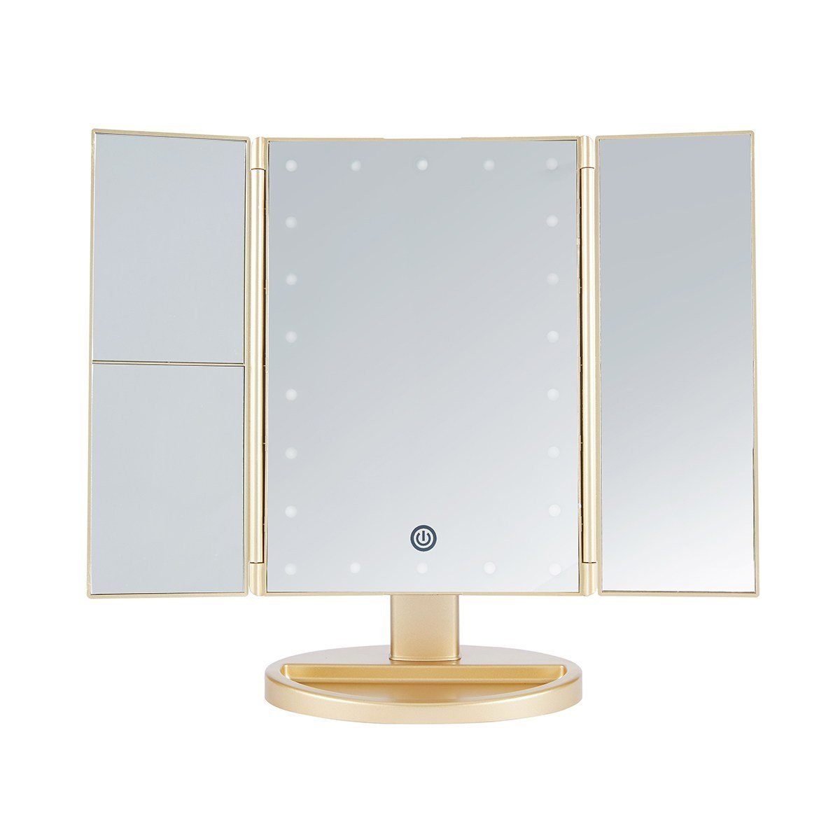 Lurella Cosmetics - LED Mirror Gold