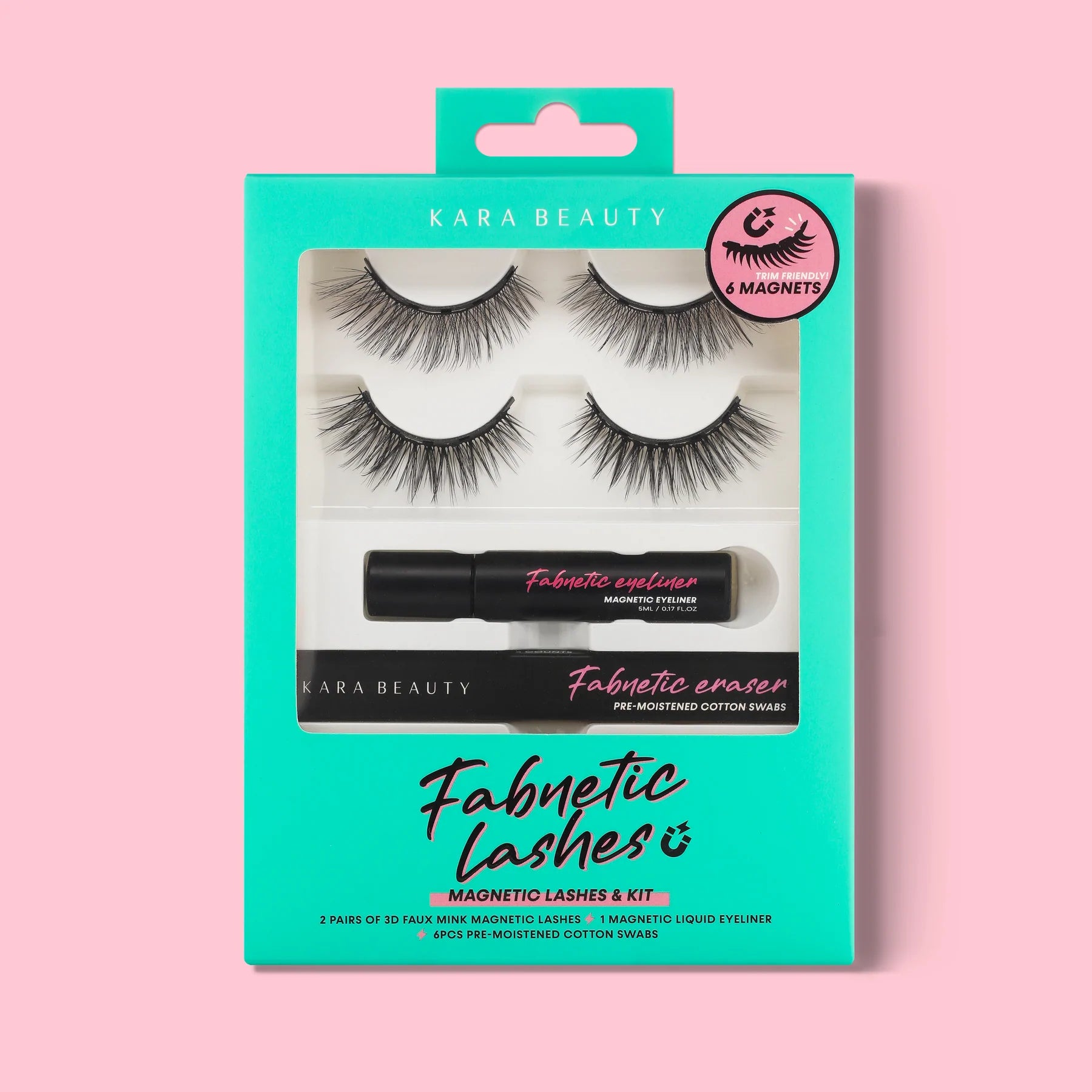 Kara Beauty - Fabnetic Magnetic Lashes Kit KG2206