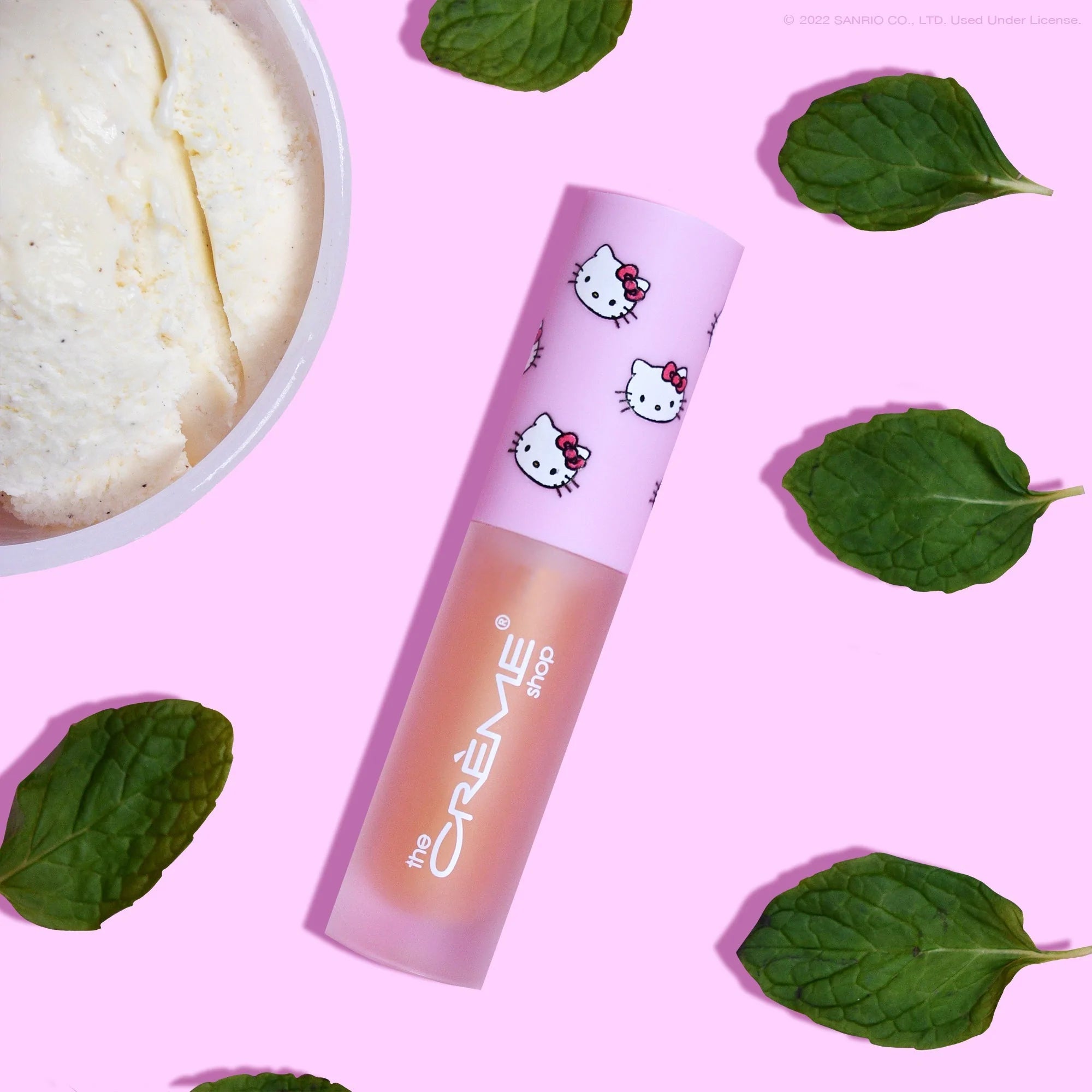 The Creme Shop - Hello Kitty Kawaii Kiss Moisturizing Lip Oil - Vanilla Mint Flavored