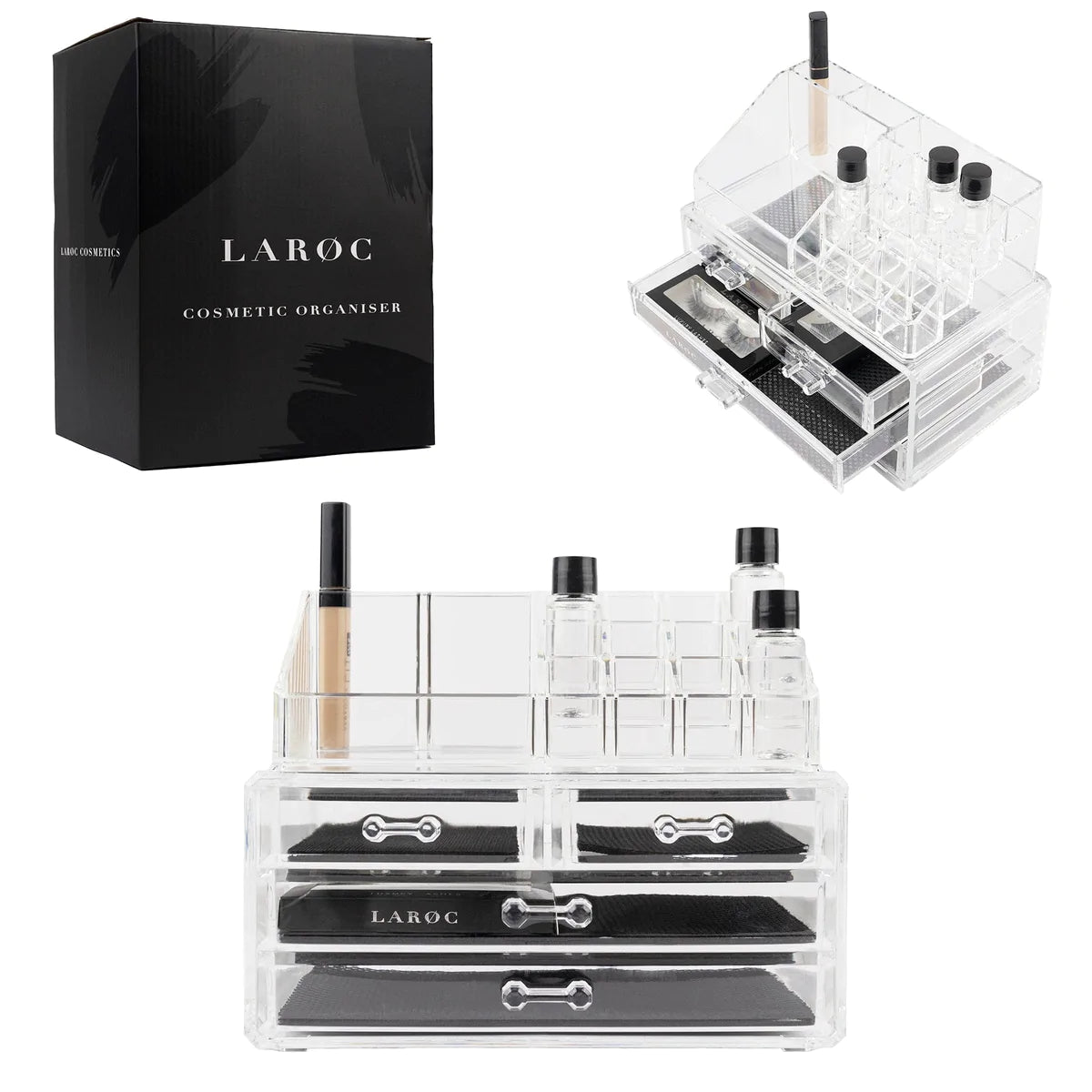 LaRoc -  Cosmetic Organiser Acrylic