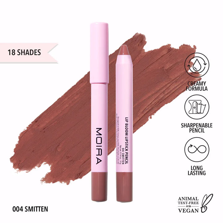 Moira Beauty - Lip Bloom Lipstick Pencil Smitten