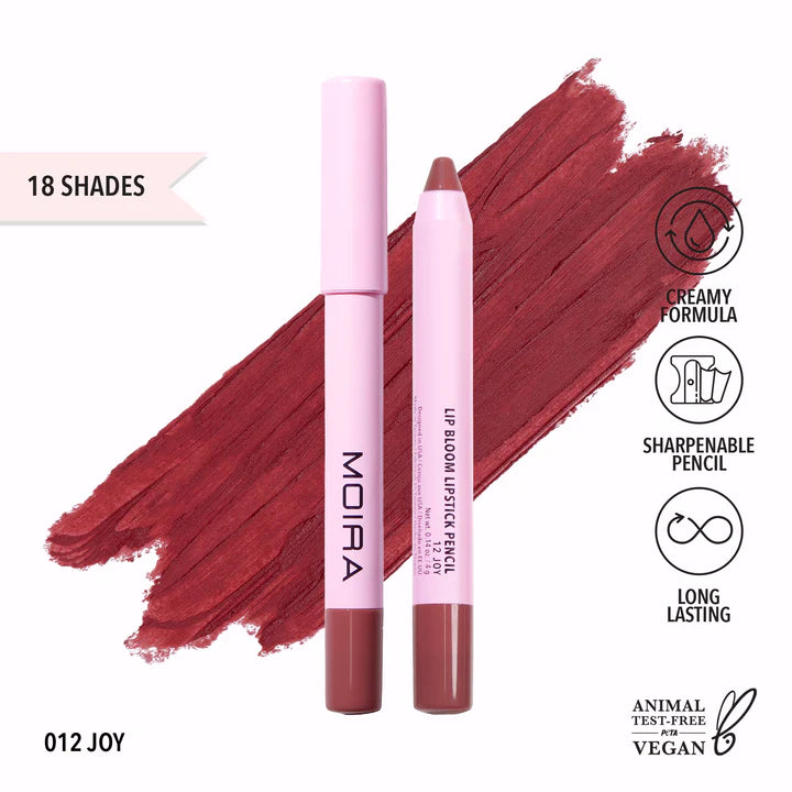 Moira Beauty - Lip Bloom Lipstick Pencil Joy