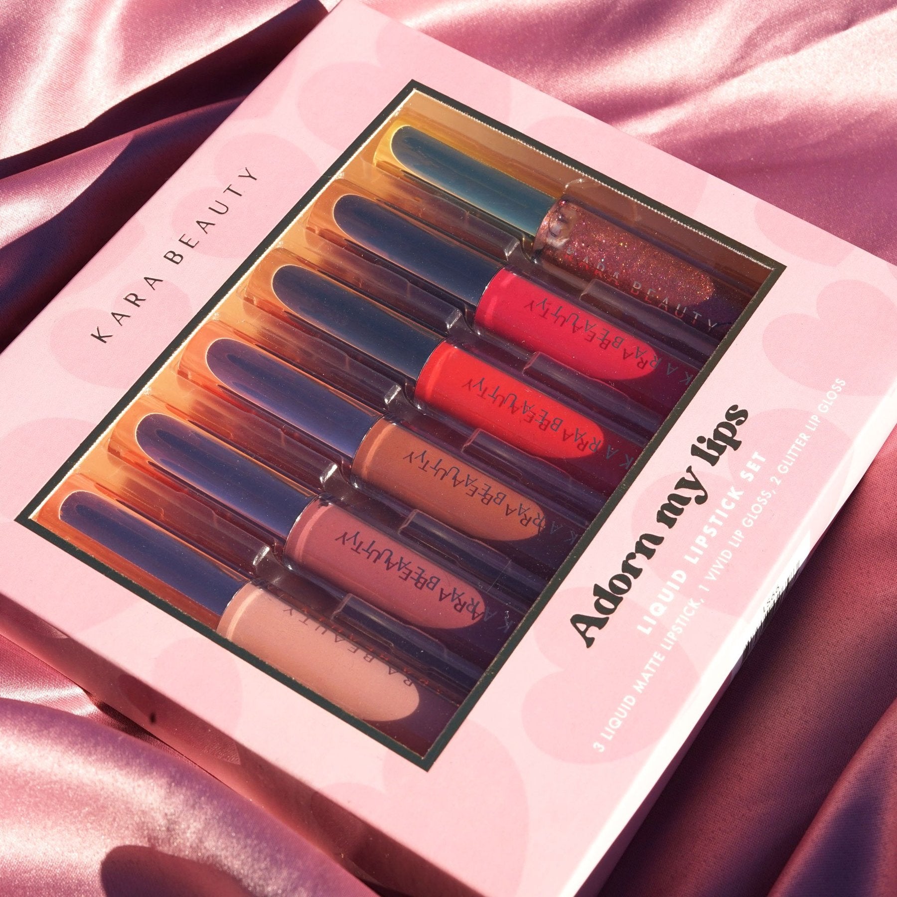 Kara Beauty - Adorn My Lips Liquid Lipstick Set