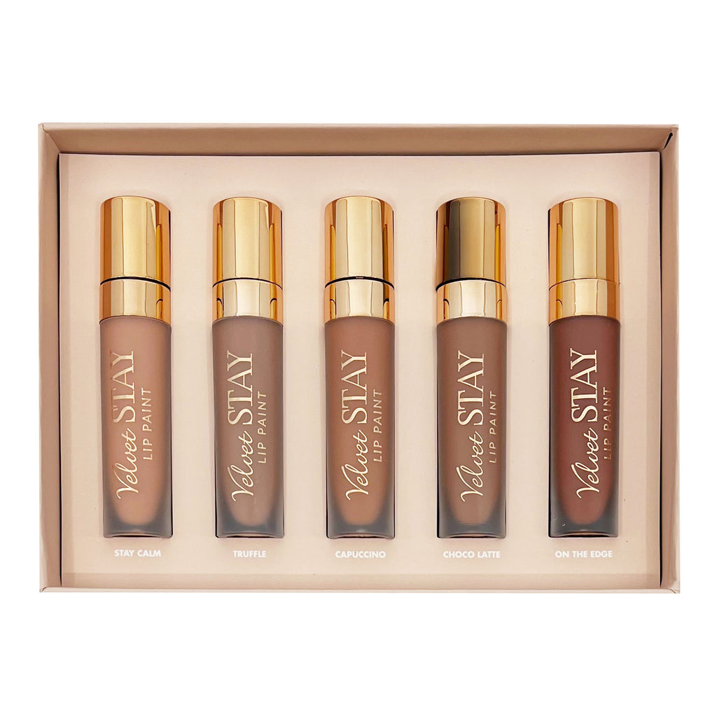 Beauty Creations - Velvet Stay Lip Paint 'All About The Nudes' Set