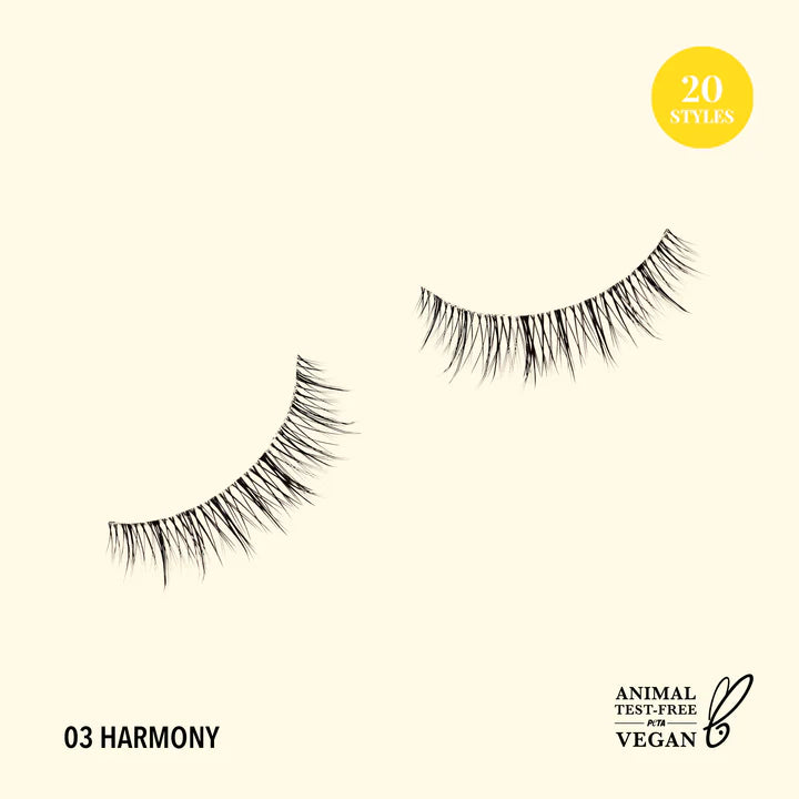 Moira Beauty - Natural Effect Bionic Vegan Faux Lashes Harmony