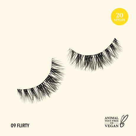 Moira Beauty - Natural Effect Bionic Vegan Faux Lashes Flirty