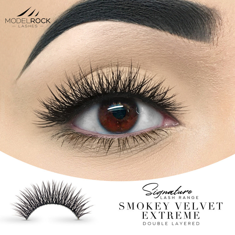 ModelRock - Smokey Velvet 'EXTREME' Double Layered Lashes