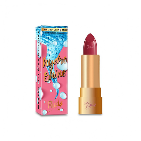 Rude Cosmetics - Hydro Shine Moisturizing Lipstick Amaranth