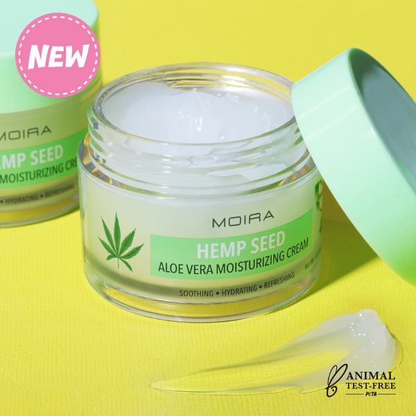 Moira Beauty - Hemp Seed Aloe Vera Moisturiser Cream