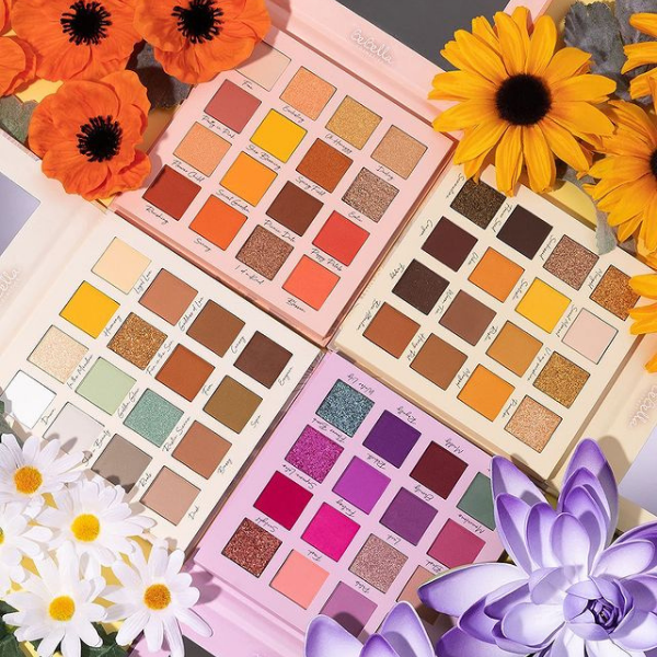BeBella Cosmetics - Flower Feels Collection Palettes