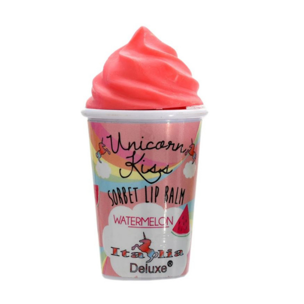 Italia Deluxe - Unicorn Kiss Sorbet Lip Balm Watermelon