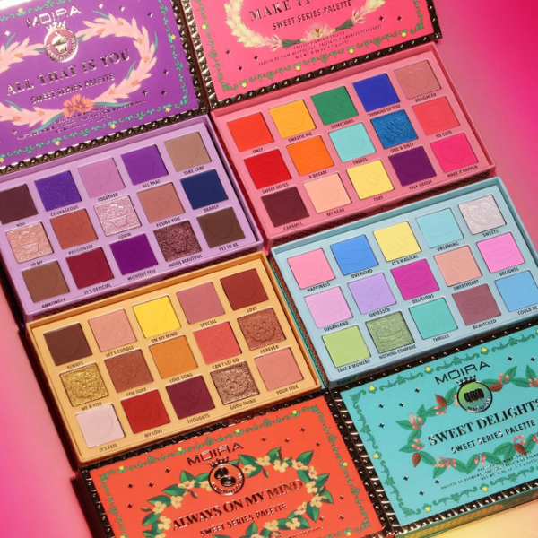 Moira Beauty - Sweet Series Collection Palettes PR Box Set