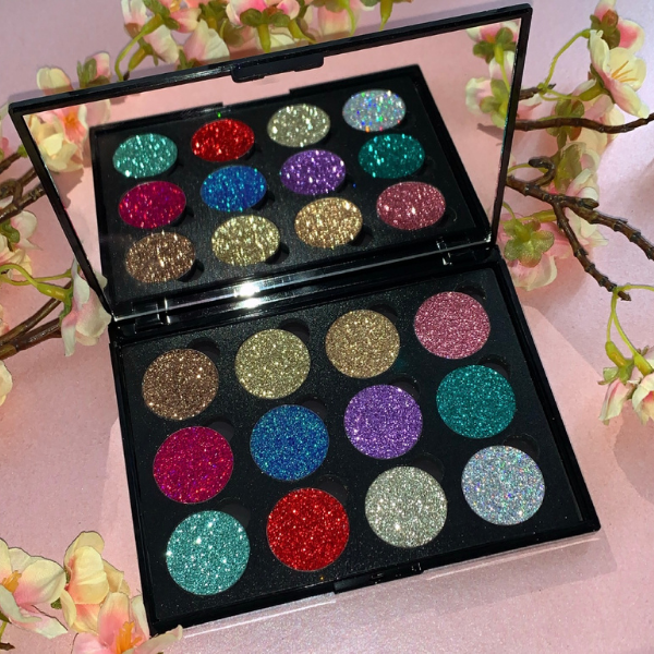 Take Two Cosmetics x Discount Beauty Boutique - Pressed Glitter Palette