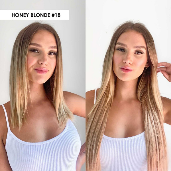Tidal Hair - Halo Hair Extensions: Honey Blonde #18