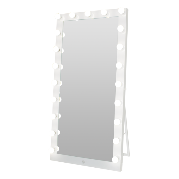 Lurella Cosmetics - 21 Bulb Standing Vanity Mirror White