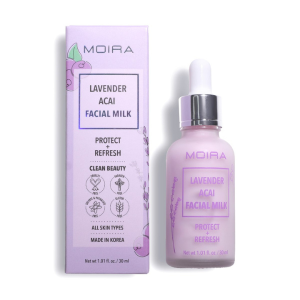 Moira Beauty - Lavender Acai Facial Milk