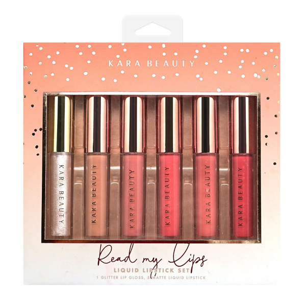 Kara Beauty - Read My Lips Liquid Lipstick Set