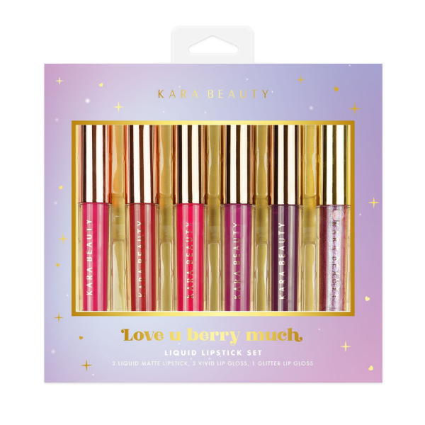 Kara Beauty - Love You Berry Much Liquid Lipstick Set
