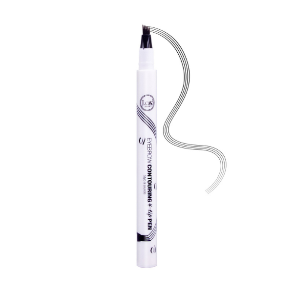 J.Cat Beauty - Eyebrow Contouring 4-Tip Pen Charcoal Black