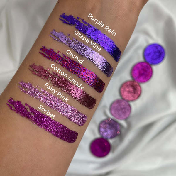 With Love Cosmetics - Pressed Glitter Purple Rain