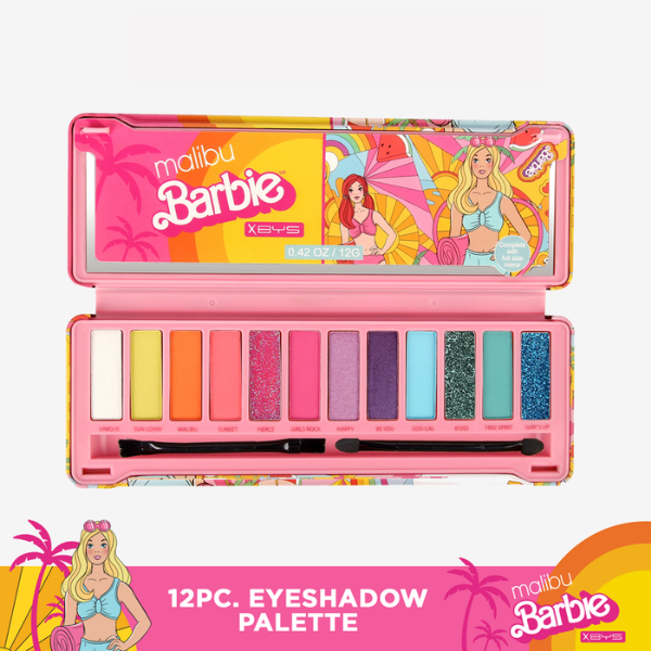 BYS - Barbie Malibu 12pc Eyeshadow Palette Dolls Rule