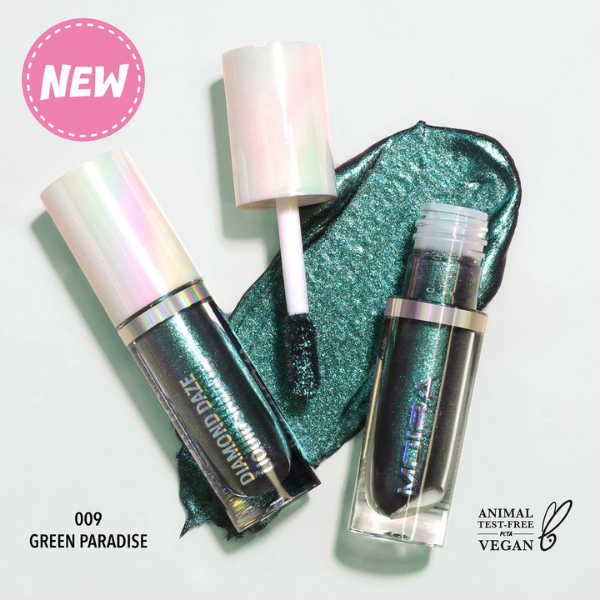 Moira Beauty - Diamond Daze Liquid Shadow Green Paradise