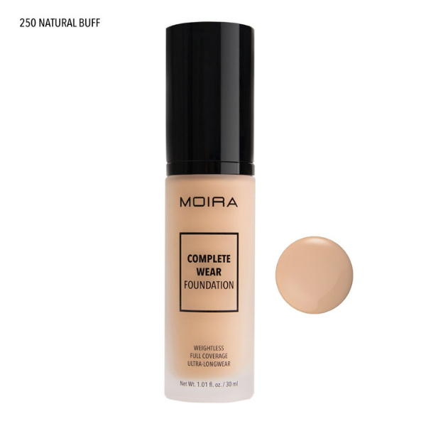 Moira Beauty - Complete Wear Foundation Natural Buff