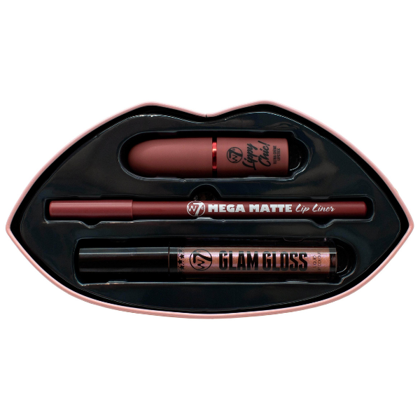 W7 - Kiss Kit Lipstick Gift Set Nude Attitude