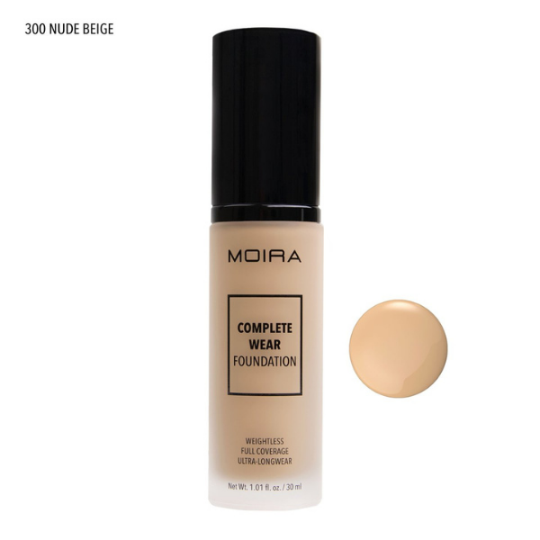 Moira Beauty - Complete Wear Foundation Nude Beige