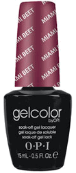 OPI GelColor "Miami Beet"
