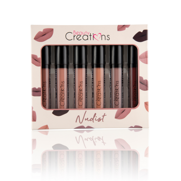 Beauty Creations - Matte Lip Gloss Set Nudist