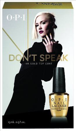 OPI 2014 Gwen Stefani Holiday 'Don't Speak' 18K Gold Top Coat