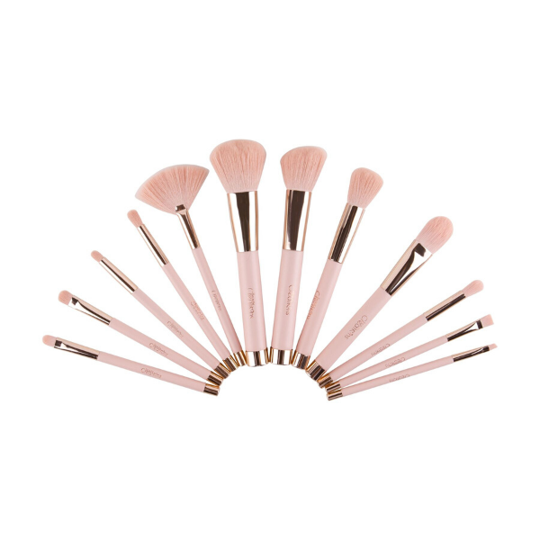 Beauty Creations - Pink Elegance 12pc Brush Set