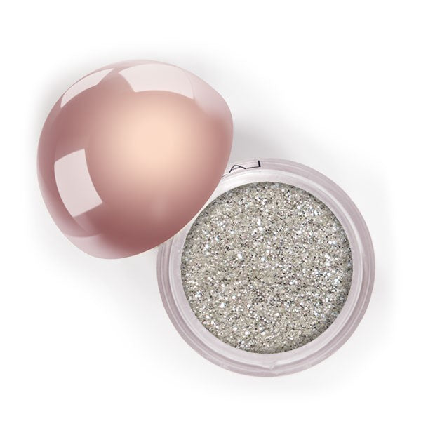 LA Splash Cosmetics - Crystallized Glitter Platinum Fizz