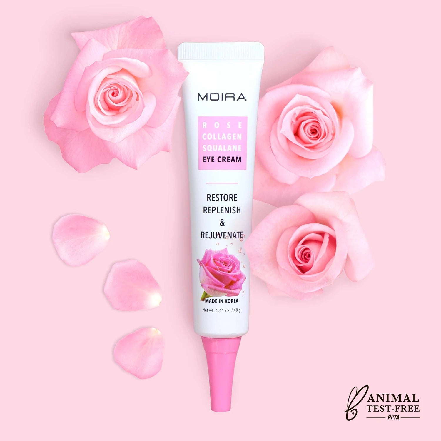 Moira Beauty - Rose Collagen Squalane Eye Cream