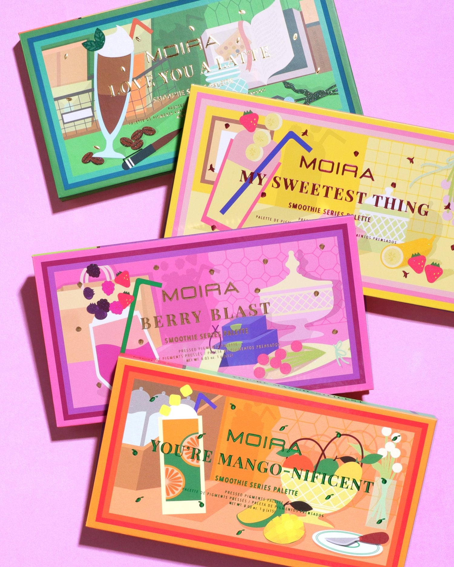 Moira Beauty - Smoothie Series Palette Bundle
