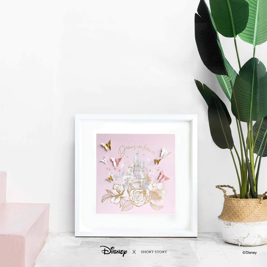Short Story - Disney Large White Frame Castle II