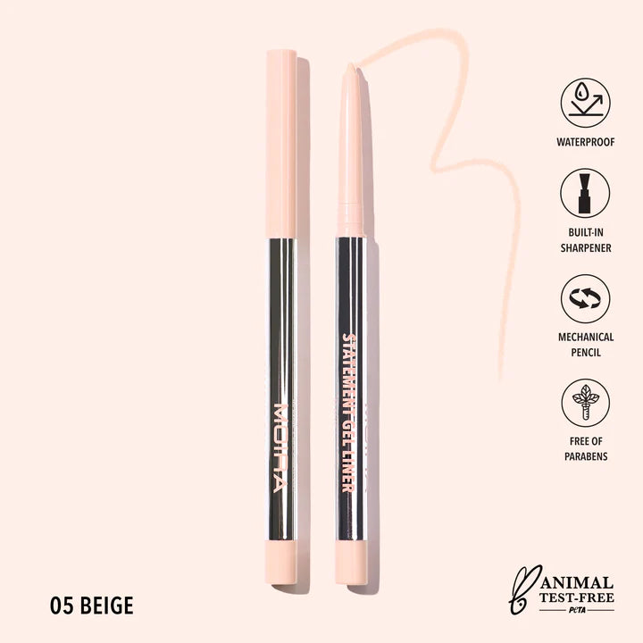 Moira Beauty - Statement Gel Liner Beige