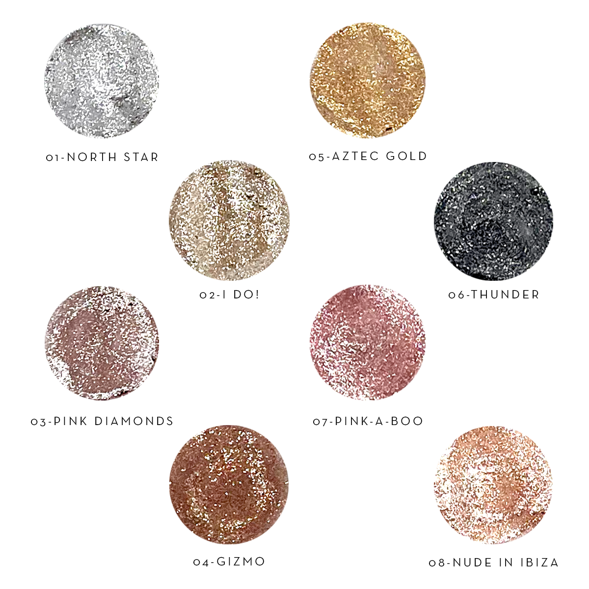 Italia Deluxe - Miss Metal Glittershock Liquid Shadow Aztec Gold
