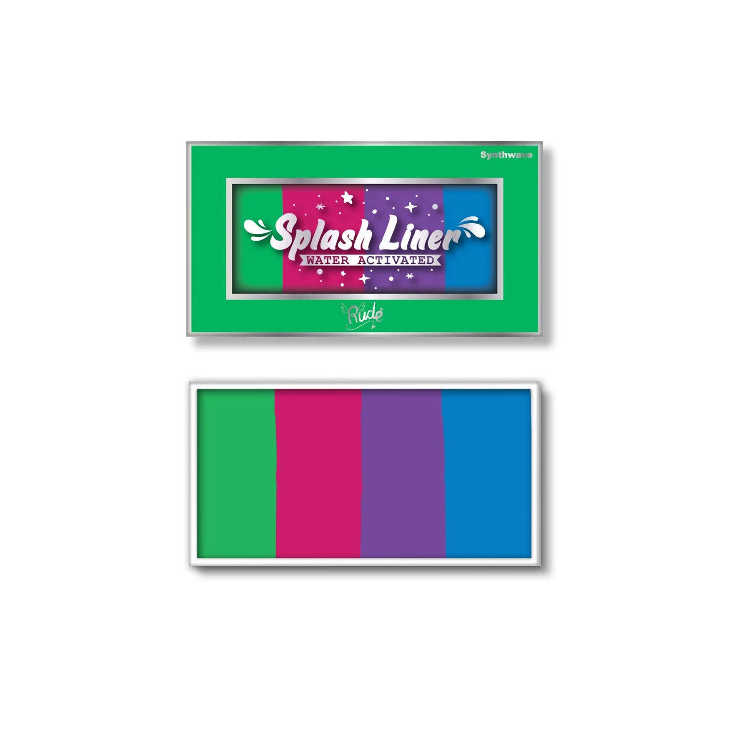 Rude Cosmetics - Splash Split Cake Liner Synthwave