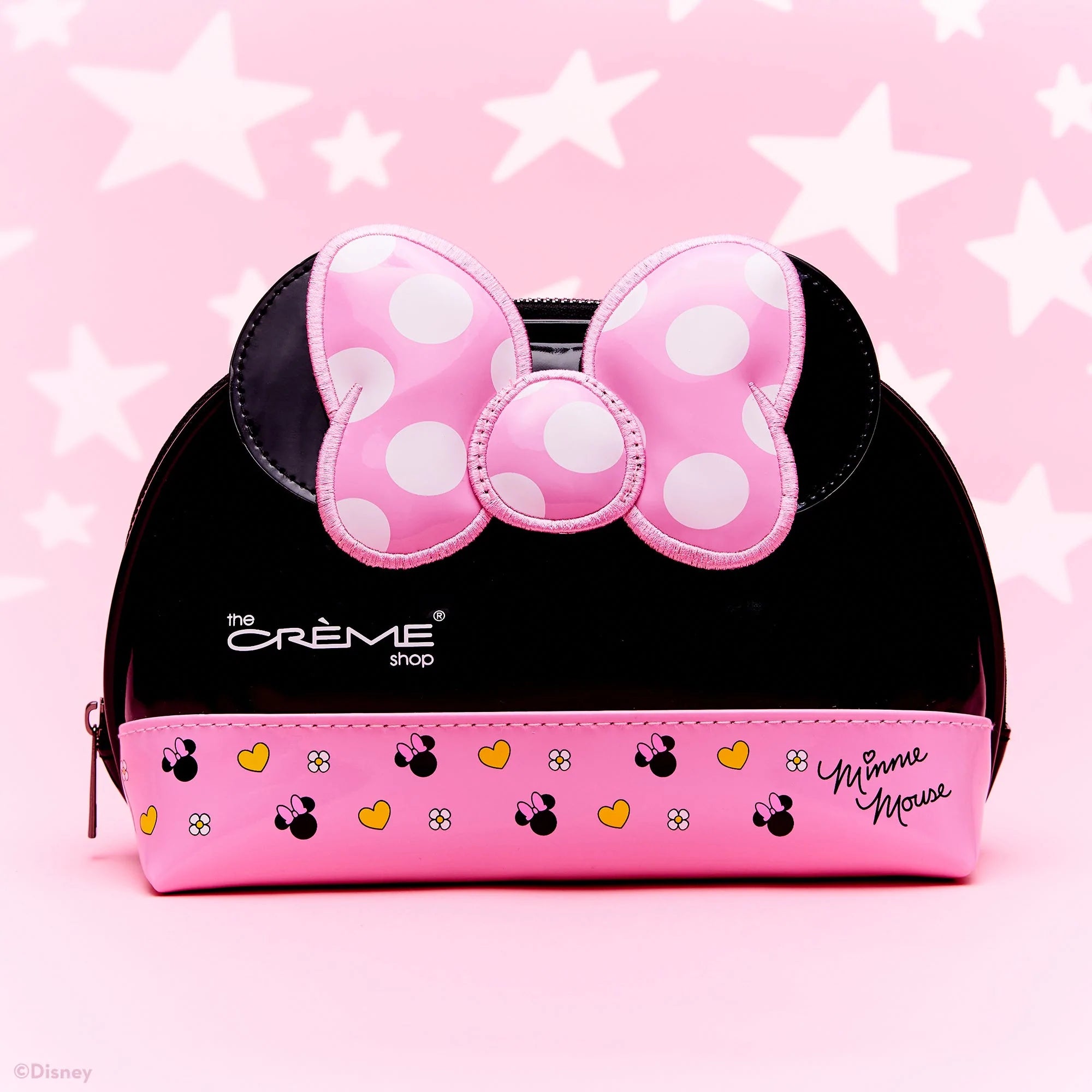 The Creme Shop - Minnie Mouse Dome Travel Pouch Pink
