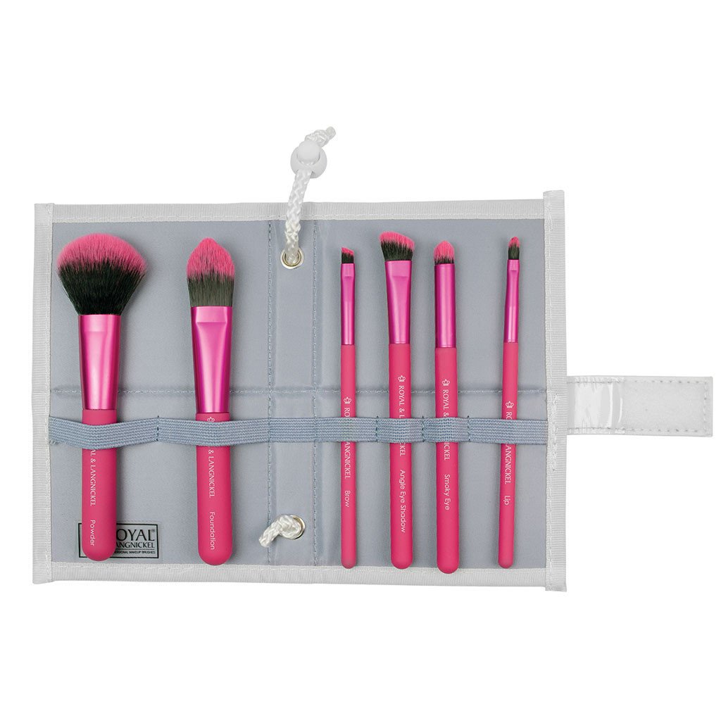 Moda - Total Face 7pc Pink Brush Kit