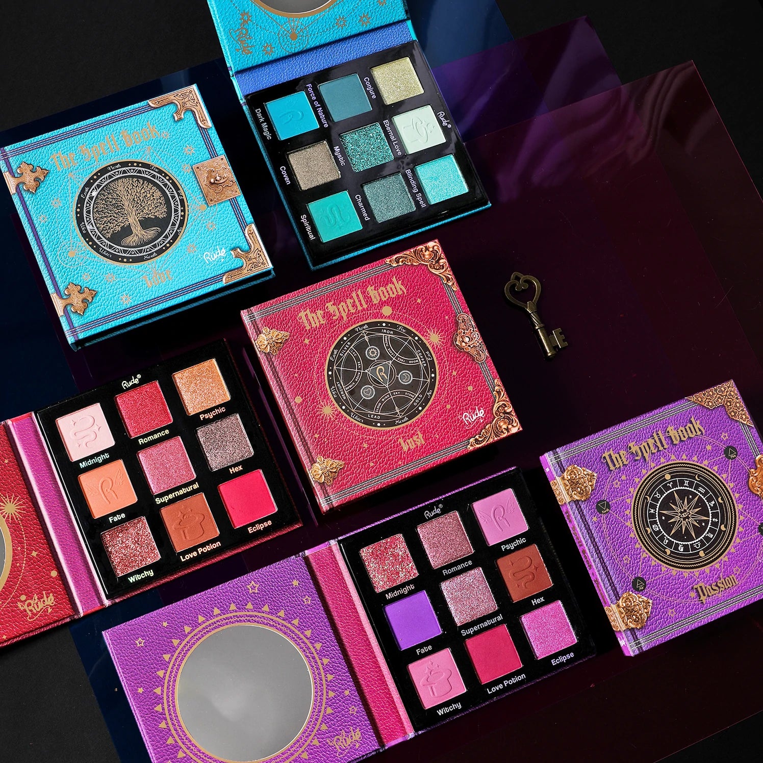 Rude Cosmetics - The Spell Book Collection