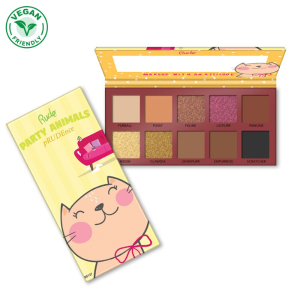 Rude Cosmetics - Party Animals Palette pRUDEnce