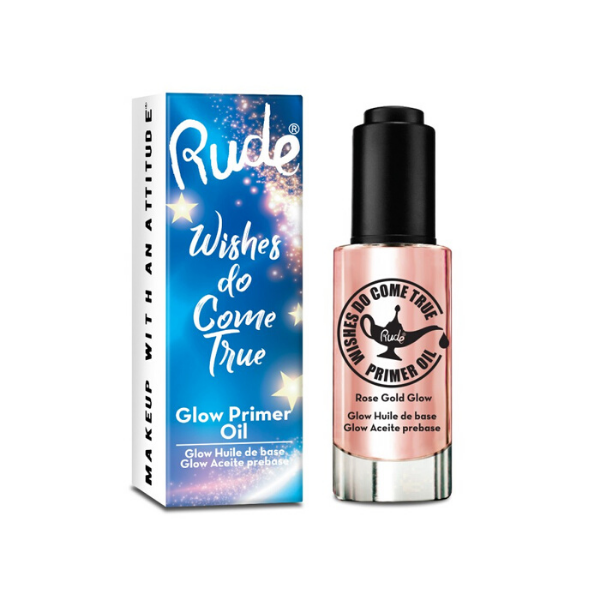 Rude Cosmetics - Wishes Do Come True Glow Primer Oil - Rose Gold