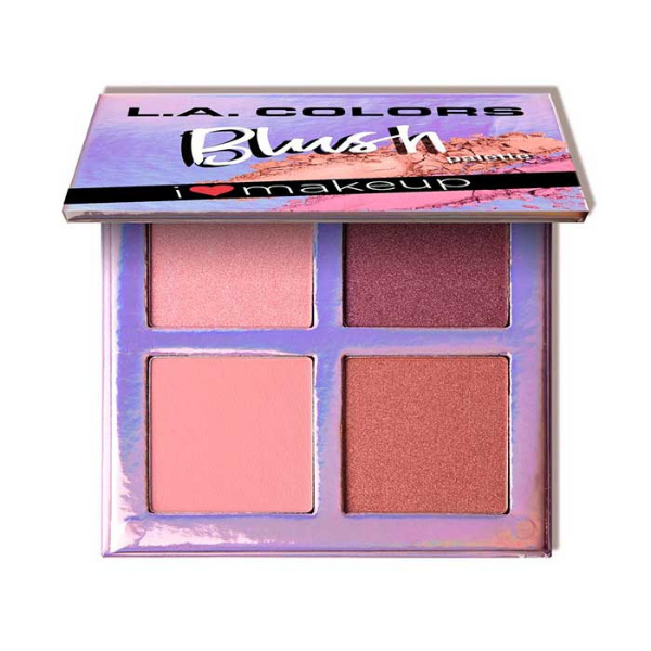 L.A. Colors - Beauty Booklet Blush Palette Getting Gorgeous