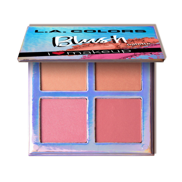 L.A. Colors - Beauty Booklet Blush Palette Feeling Fabulous