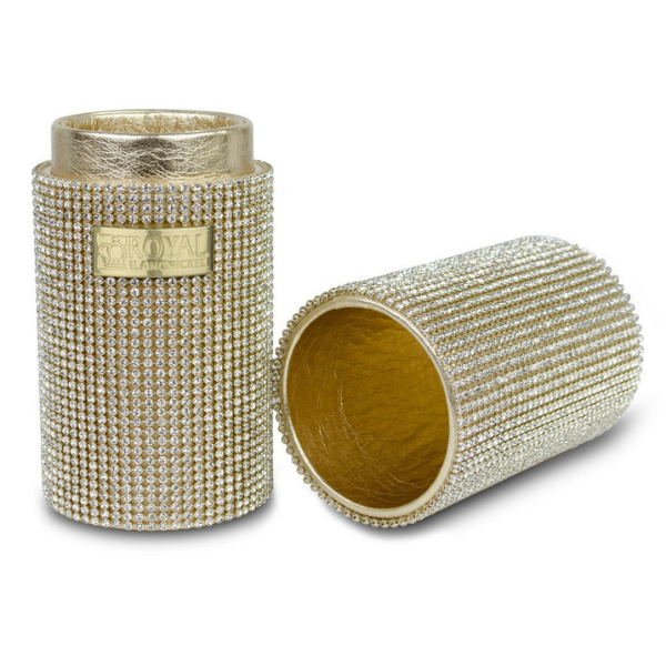 Royal & Langnickel - Gold Gem Brush Container